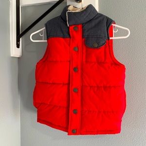 Boys size 7 Carter’s puffy vest